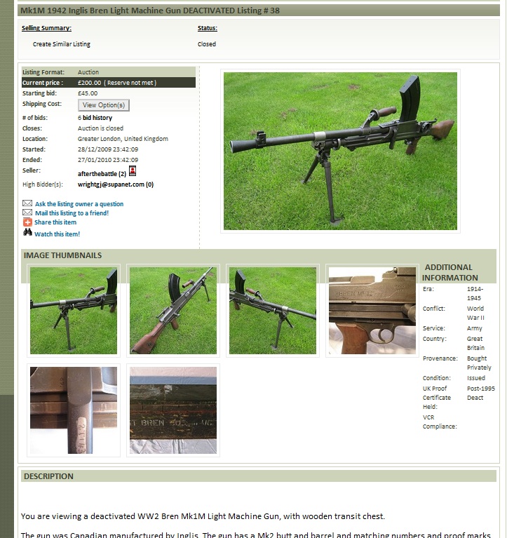 Top Buying Tips for a Deact Bren Light Machine Gun