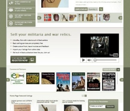 New Look for WARSTUFF Militaria Auctions
