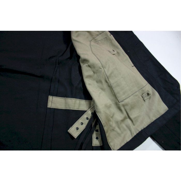 GERMAN WW2 SS PANZER WRAP BLACK WOOL - WARSTUFF.COM