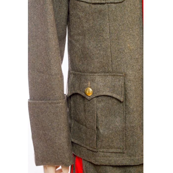 GERMAN ARMY GENERAL M36 FIELD GREY WOOL TUNIC AND PANTS - Image 8