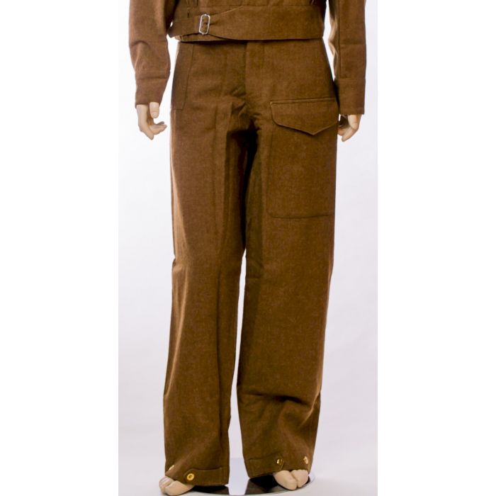 Cruna - Raval Cargo Wool Trousers - 476 - Army - Handmade in Italy - Luxury  High Quality Pants - Avvenice