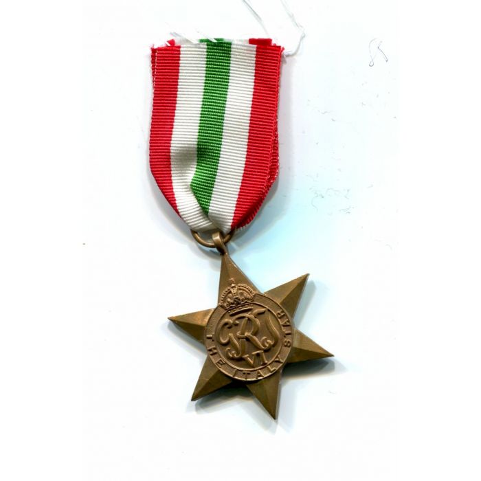 CANADA WWII ITALY STAR MEDAL FOR ACTIVE SERVICE IN ITALY - WARSTUFF.COM