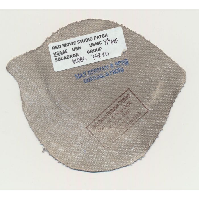 RKO MOVIE STUDIO PATCH USMC 8TH AAF, 398TH BG, 600 B.S. PATCH - Image 2