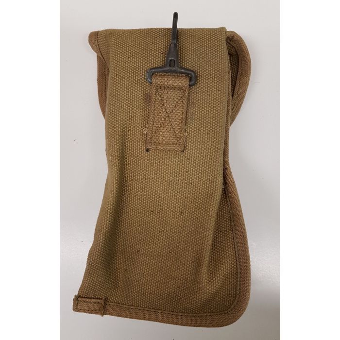 US ARMY WW1 PEDERSEN DEVICE KHAKI SPRINGFIELD RIFLE BOLT POUCH RIA 1919 RARE - Image 2