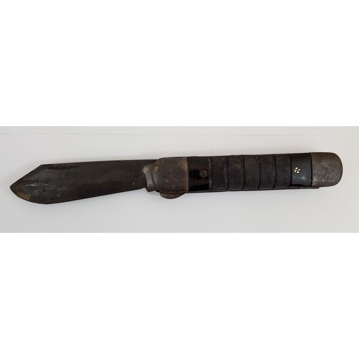 US WW2 PILOTS FOLDING SURVIVAL KNIFE WITH SAW BLADE C-1 - Image 3