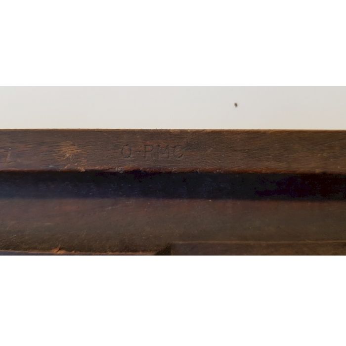 WW2 M1 CARBINE HAND GUARD ROCK-OLA Mfg Co. EARLY STYLE 2 RIVET WITH MARKING Q-RMC - Image 4