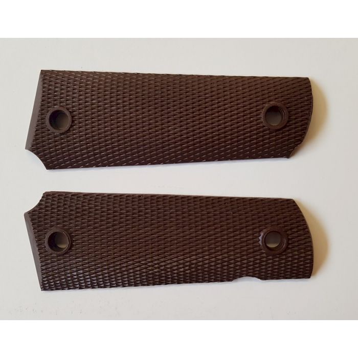 US 1911 NICKLE PLATED PISTOL GRIP SCREWS SET OF 4 - Image 2