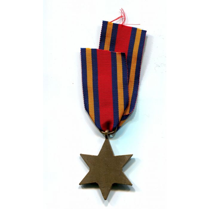 CANADIAN / BRITISH WW2 BURMA STAR MEDAL FOR ACTIVE SERVICE AGAINST THE JAPANESE IN ASIA - Image 2