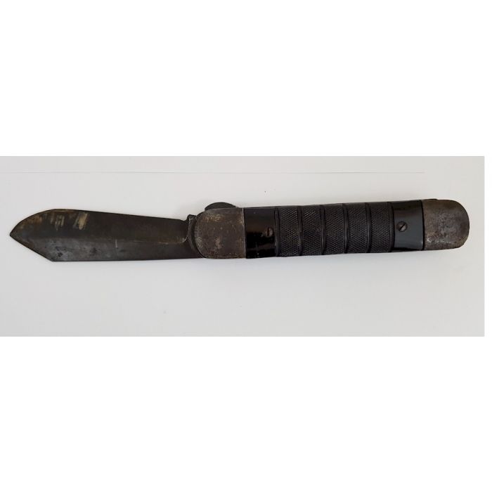 US WW2 PILOTS FOLDING SURVIVAL KNIFE WITH SAW BLADE C-1 - Image 5