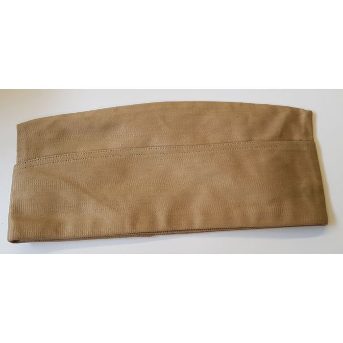 US ARMY M-1950 GARRISON CAP KHAKI KOREA WAR DATED 1952 - Image 2