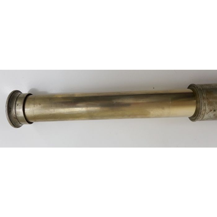 WORLD WAR I BRITISH PERIOD NICKEL PLATED "OFFICERS OF THE WATCH" NAVAL TELESCOPE BY T. COOKE & SONS LTD - Image 11