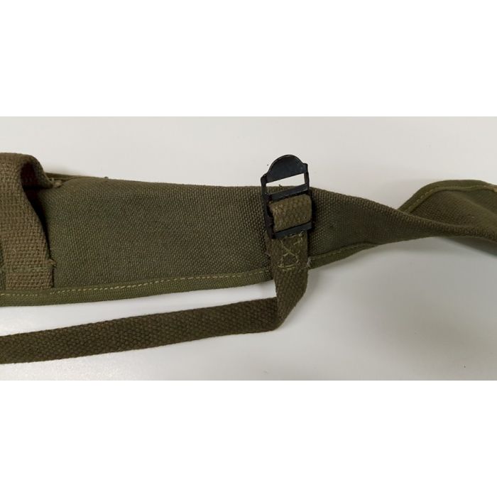 WW2 US MILITARY 1945 M-1910 PICK MATTOCK ENTRENCHING AXE OD # 7 CANVAS COVER CARRIER - Image 3