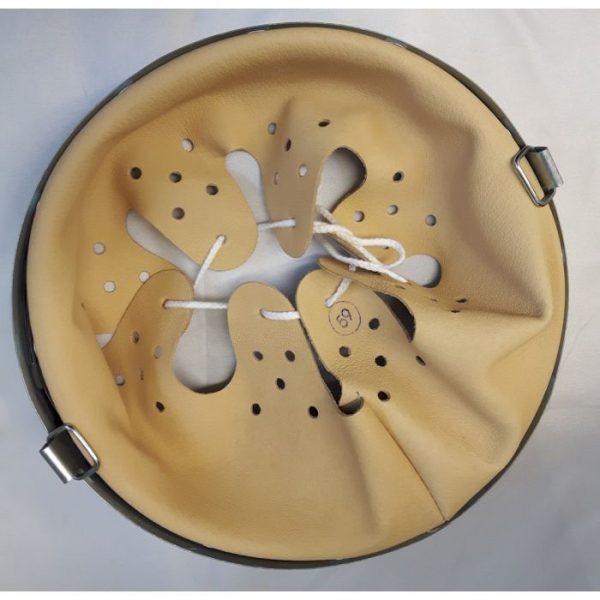 GERMAN WW2 LEATHER M31 HELMET LINER AND RIVETS