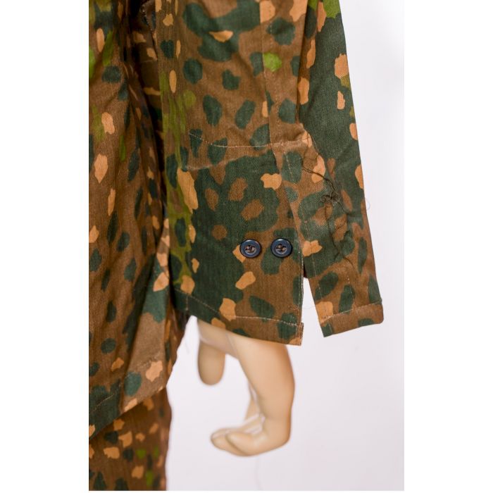 GERMAN SS M-44 DOT PATTERN CAMOUFLAGE DRILL TUNIC & PANTS SET - Image 22