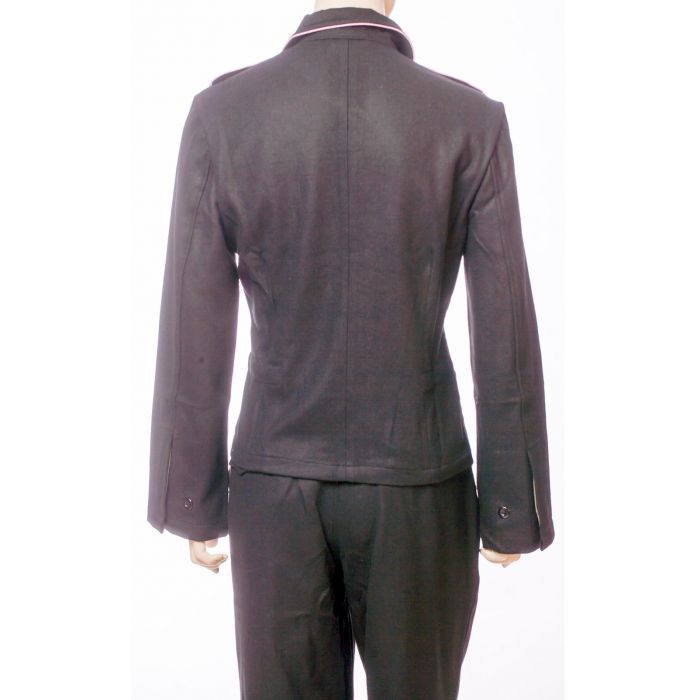 GERMAN SS PANZER SET: BLACK WRAPPER JACKET AND TROUSERS - Image 19