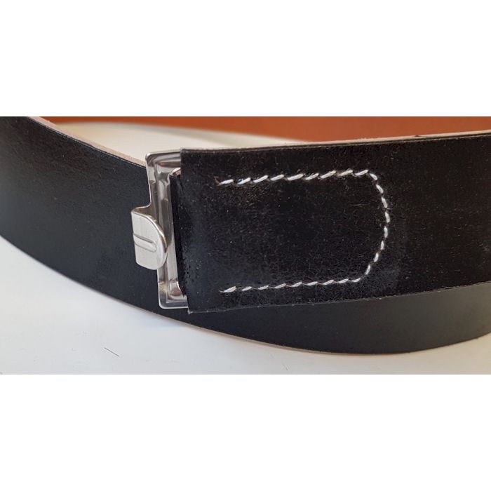 GERMAN WW2 LEATHER ENLISTED MANS BELT - Image 3