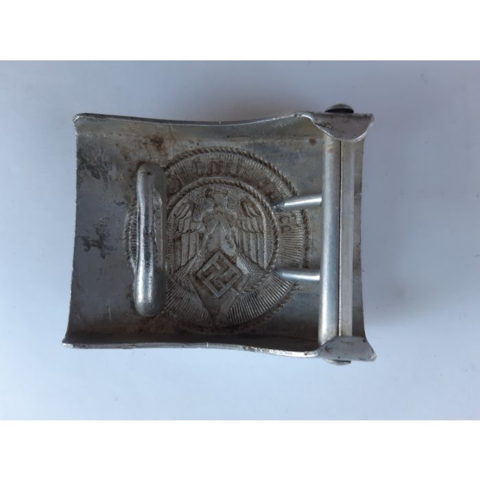 German WWII HJ Hitlerjugend Aluminum Buckle RZM M4/93 - Image 4