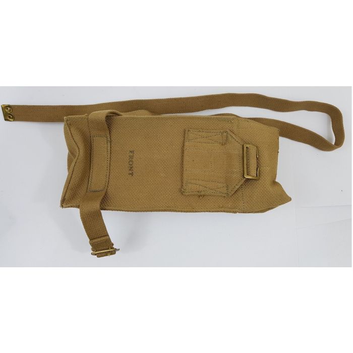 CANADIAN WW2 BREN GUNNERS FRONT MAG POUCH AND YOKE - Image 4