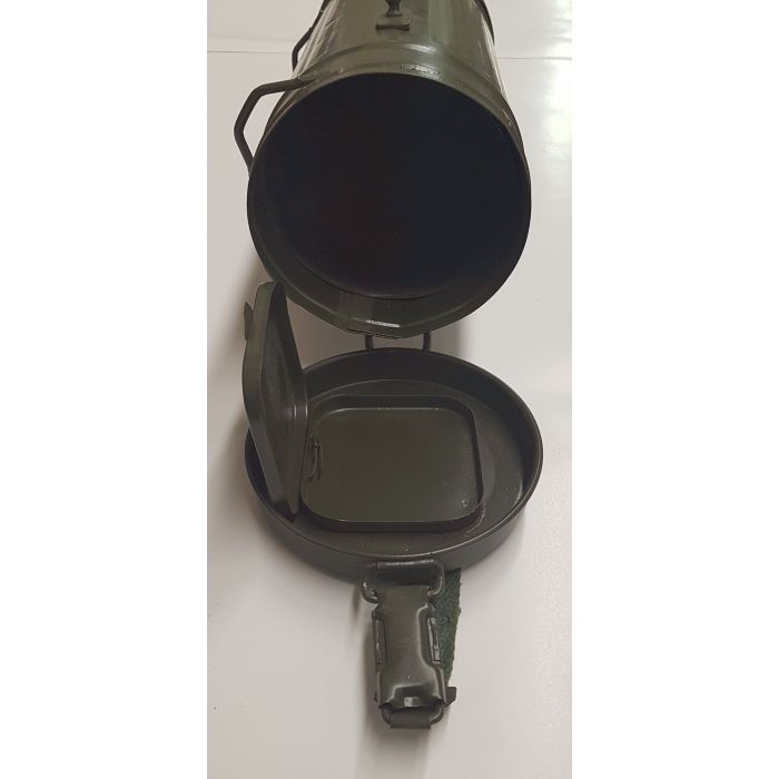 GERMAN M38 GAS MASK CAN AND STRAPS - Image 5