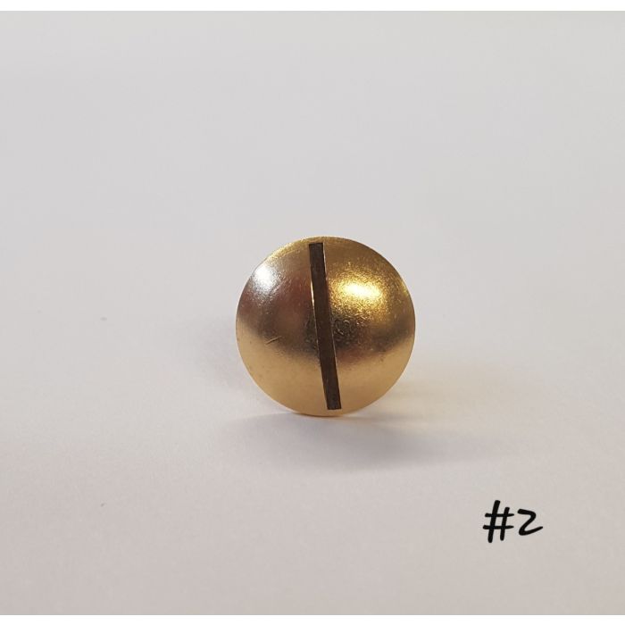 CANADIAN WWII MKII HELMET LINER NUT AND BOLT - Image 6