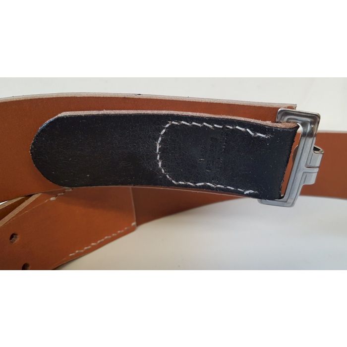 GERMAN WW2 LEATHER ENLISTED MANS BELT - Image 4