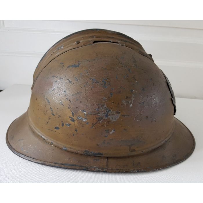 FRENCH WWI ADRIAN COLONIAL MODEL 15 FOR DOCTOR OR MEDICAL SERVICE OFFICER - Image 6