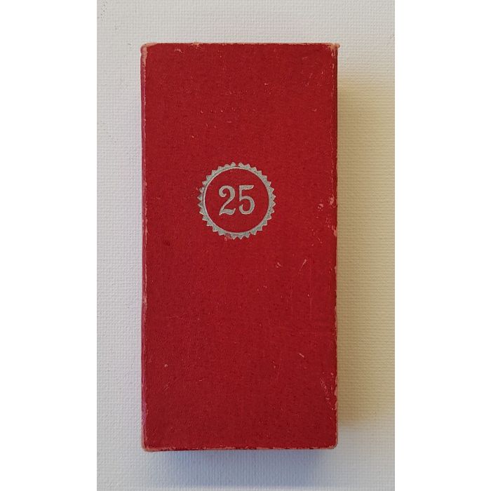 GERMAN ORIGINAL 25 FAITHFUL SERVICE CROSS, 2ND CLASS WITH CASE - Image 3