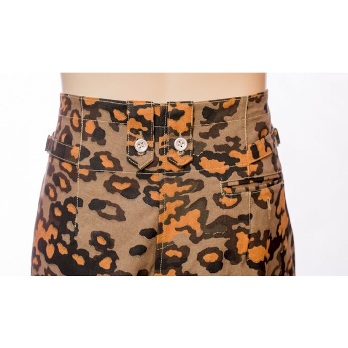 GERMAN WAFFEN SS OAK LEAF A CAMOUFLAGE M43 DRILL PANTS - Image 3