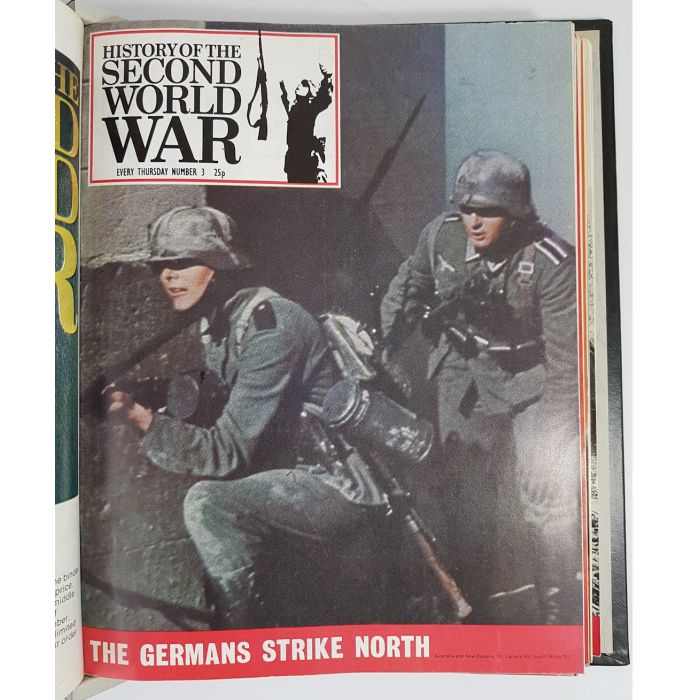 PURNELLS HISTORY OF THE SECOND WORLD WAR MAGAZINE SET OF 96 - Image 5