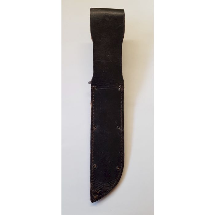 U.S. WW2 USMC MARK 2 KA-BAR FIGHTING KNIFE BY CAMILLUS WITH LEATHER SCABBARD - Image 12
