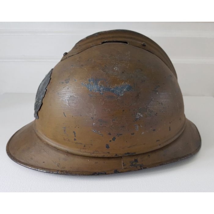 FRENCH WWI ADRIAN COLONIAL MODEL 15 FOR DOCTOR OR MEDICAL SERVICE OFFICER - Image 5