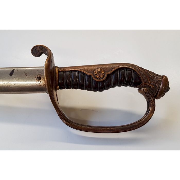 1920-1940 TYPE 19 KYU GUNTO JAPANESE ARMY OFFICER'S SWORD - Image 5
