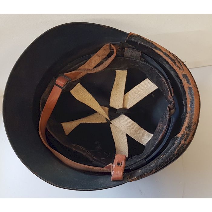 FRENCH WW2 MODEL 1945 JEANNE D'ARC COMBAT HELMET AIRFORCE - Image 4