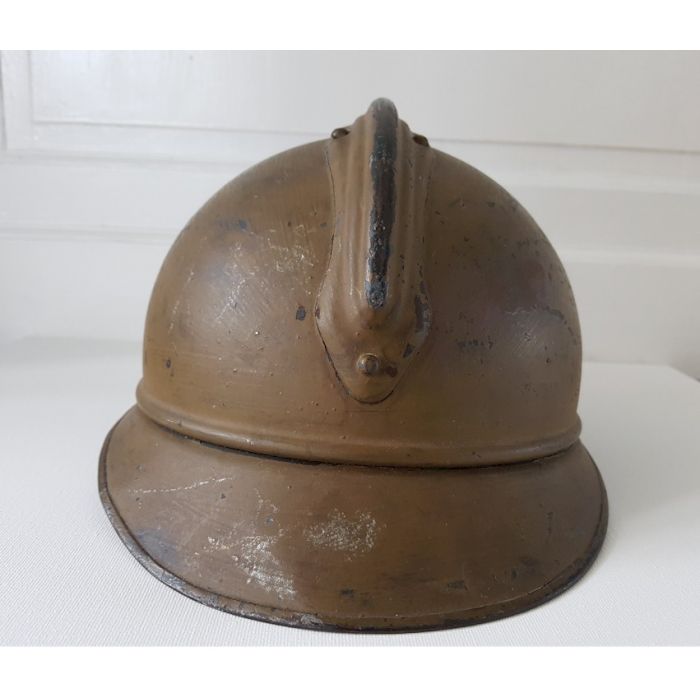 FRENCH WWI ADRIAN COLONIAL MODEL 15 FOR DOCTOR OR MEDICAL SERVICE OFFICER - Image 4