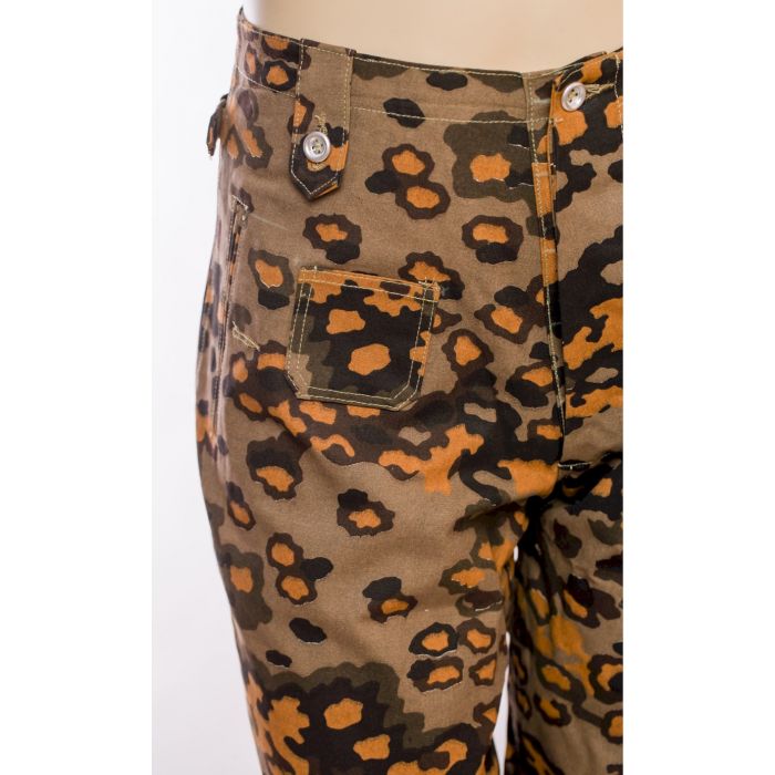 GERMAN WAFFEN SS OAK LEAF A CAMOUFLAGE M43 DRILL PANTS - Image 8