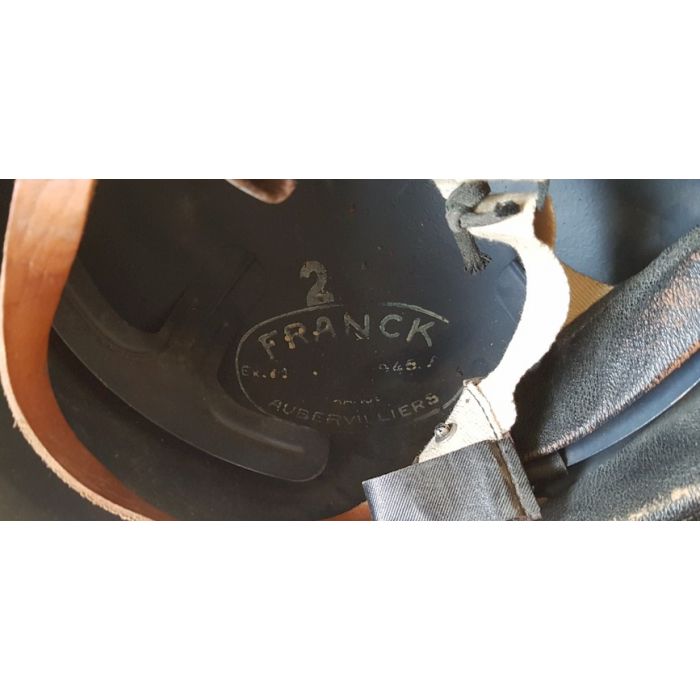 FRENCH WW2 MODEL 1945 JEANNE D'ARC COMBAT HELMET AIRFORCE - Image 3