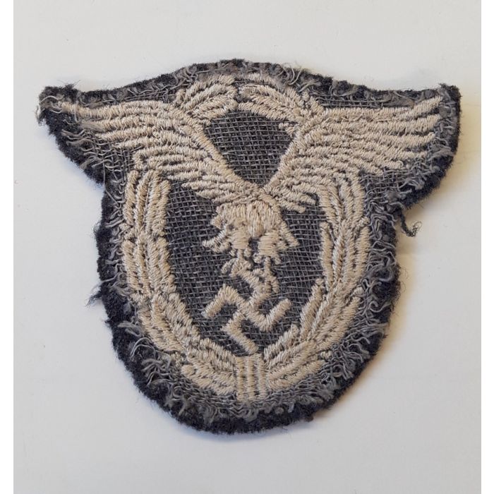GERMAN LUFTWAFFE ENLISTED MAN / NCO'S CLOTH PILOTS BADGE - Image 2