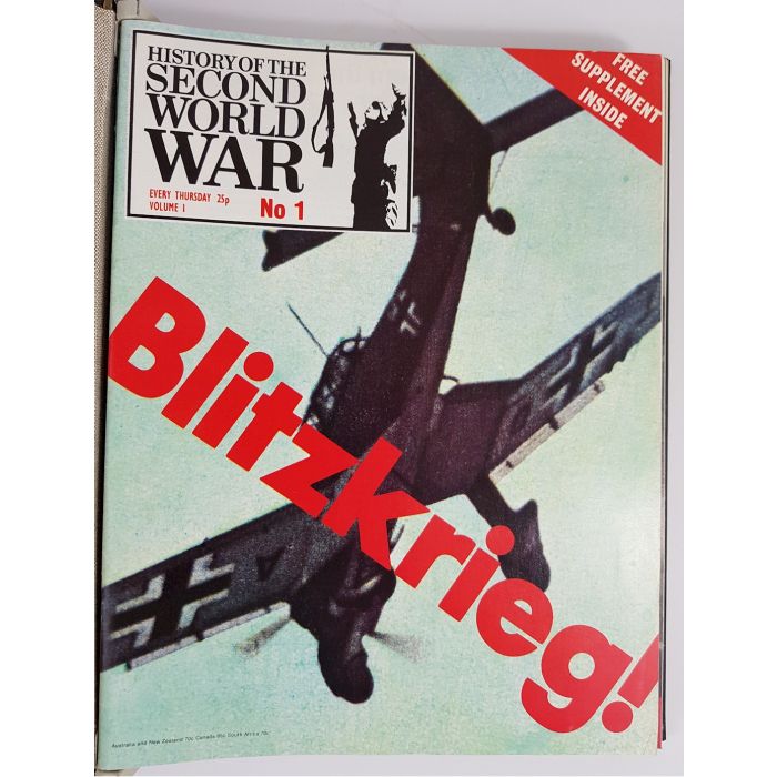 PURNELLS HISTORY OF THE SECOND WORLD WAR MAGAZINE SET OF 96 - Image 3