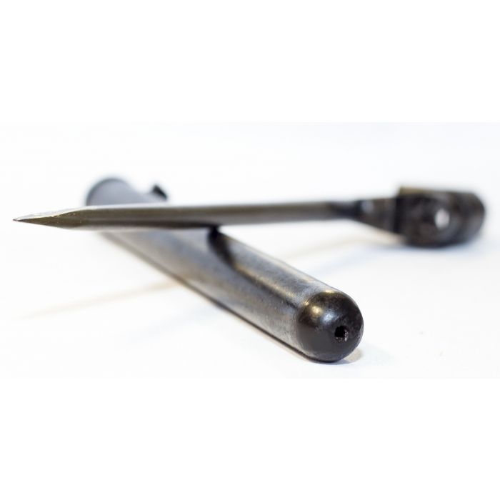 BRITISH WW2 No4 MKII ENFIELD SPIKE BAYONET WITH MKIII PLASTIC SCABBARD - Image 4