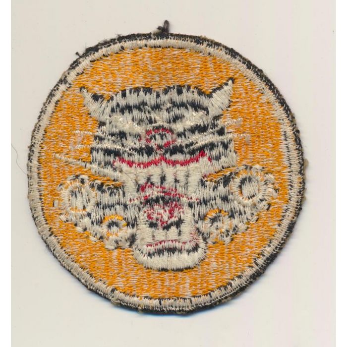 US WW2 TANK DESTROYER PATCH 4 WHEEL CUT EDGE ORIGINAL - Image 2