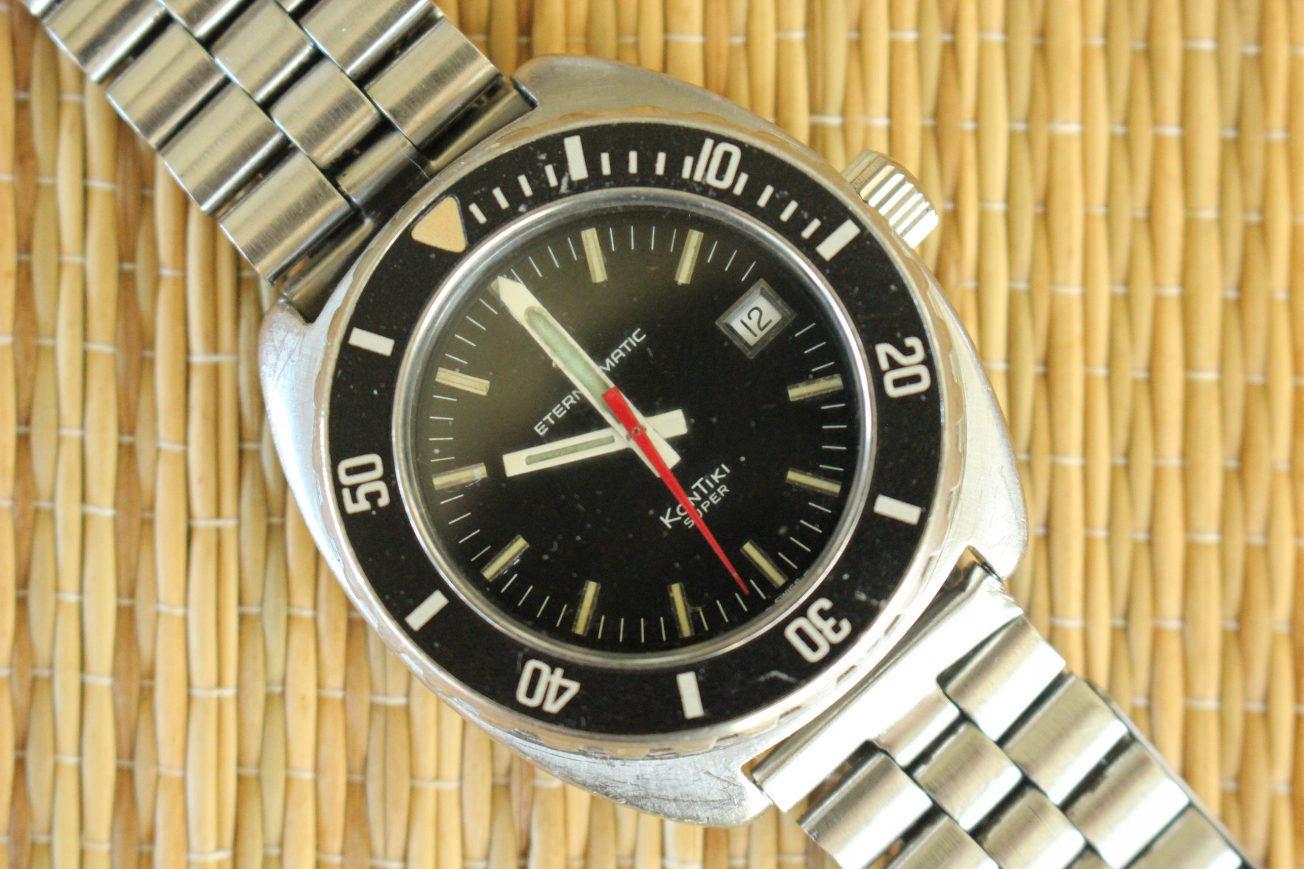 ETERNA IDF ETERNA MATIC DIVER S WATCH LAST CONTRACT WARSTUFF.COM